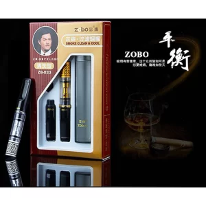 zb-033，Zobo正牌盒裝原裝品，金銀雙色循環型可清洗過濾嘴